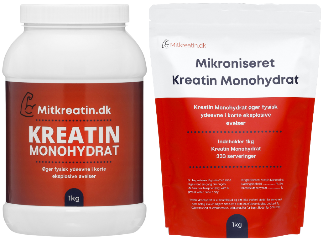 MitKreatin - Kreatin Monohydrat 2 kg Combo