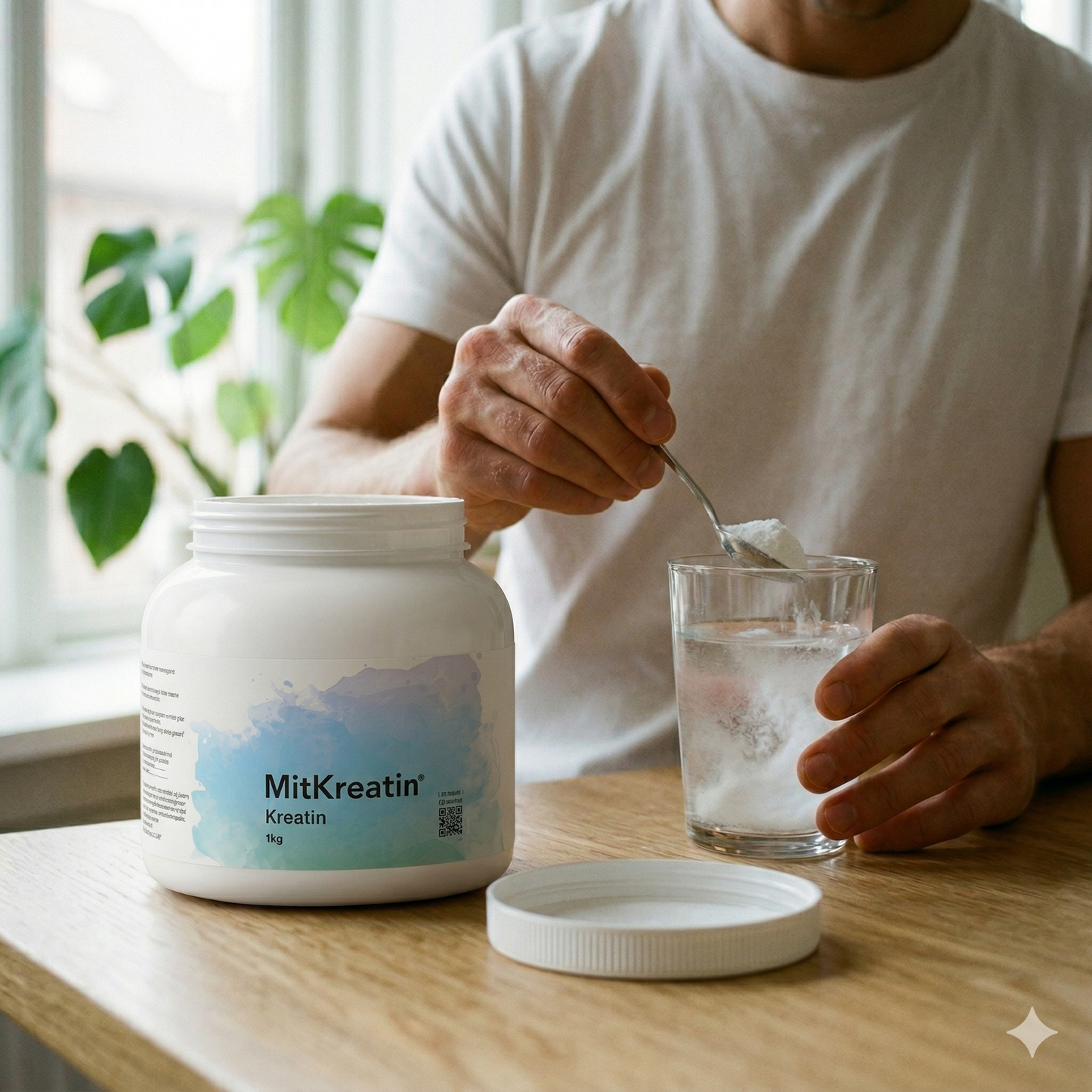 MitKreatin - 1 KG Kreatin Monohydrat