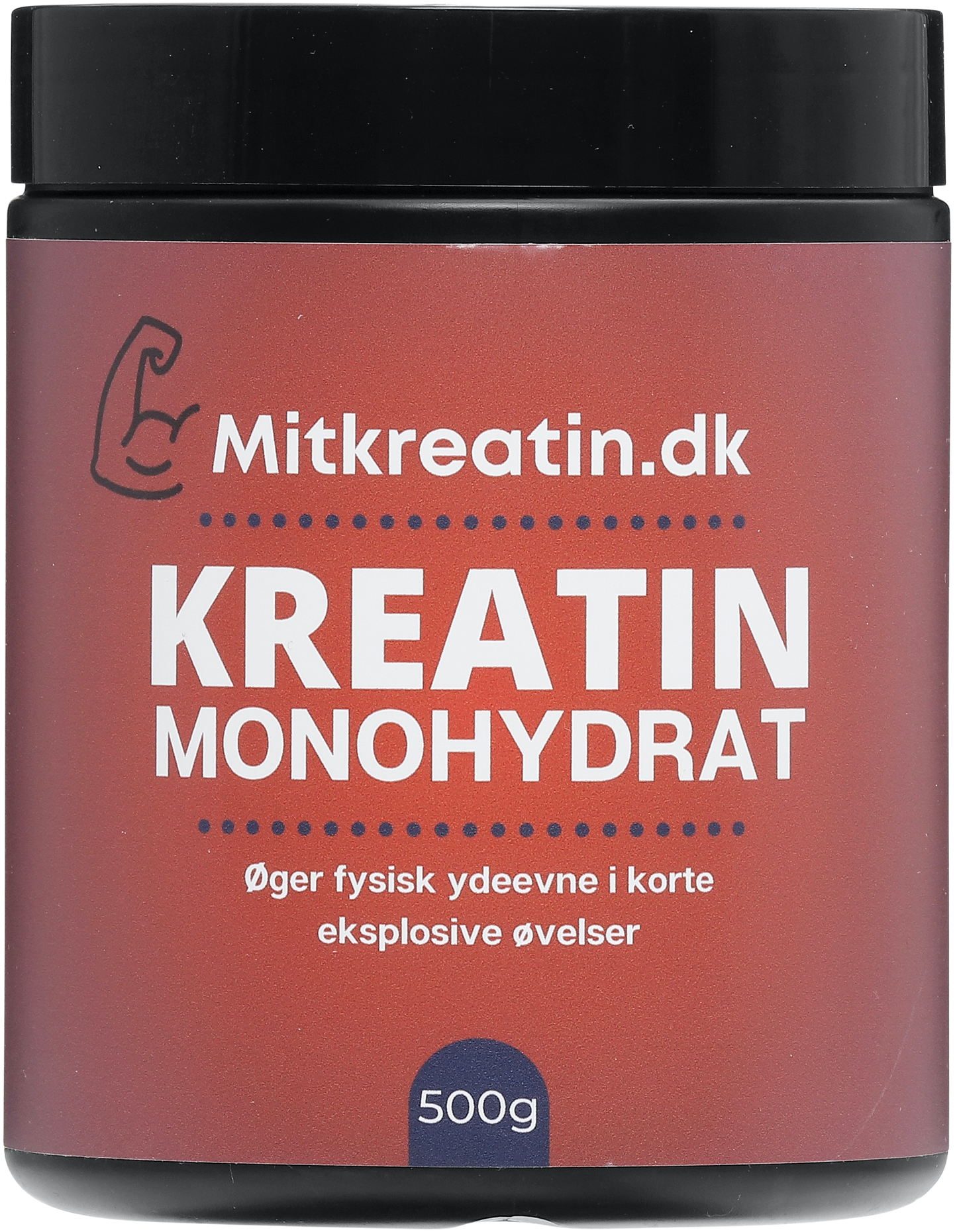 500g Mikroniseret Kreatin Monohydrat