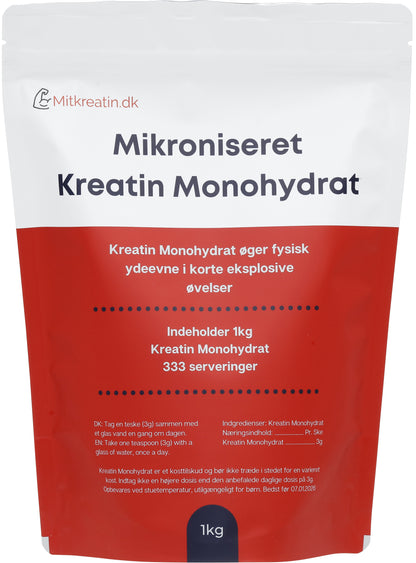 MitKreatin - Kreatin Monohydrat 1 kg