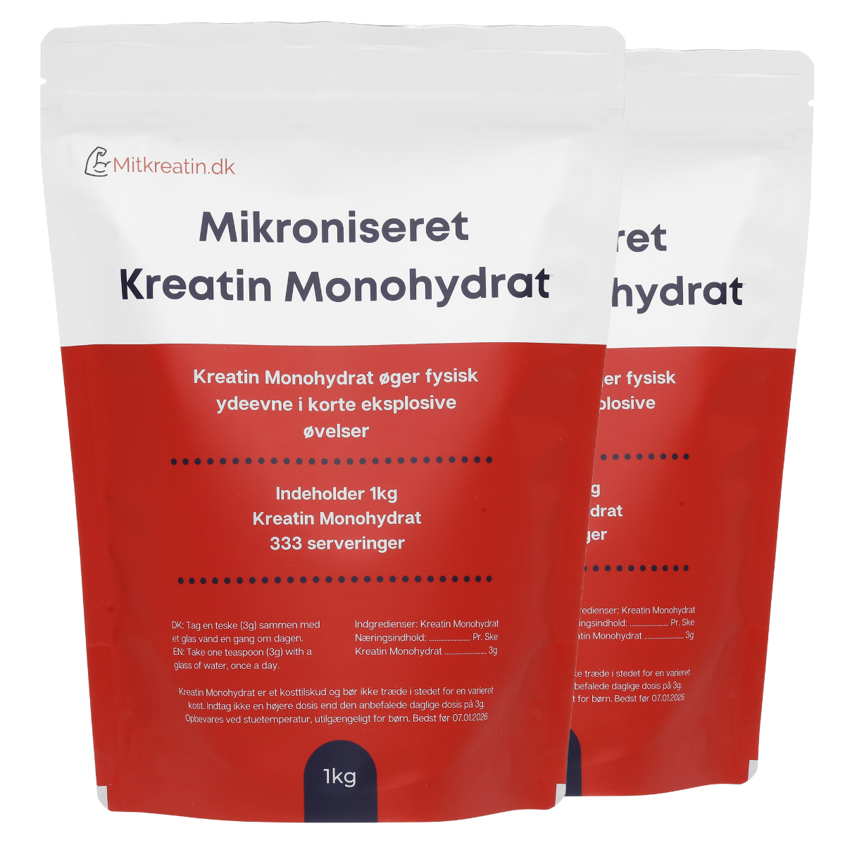 MitKreatin - Kreatin Monohydrat 2 kg